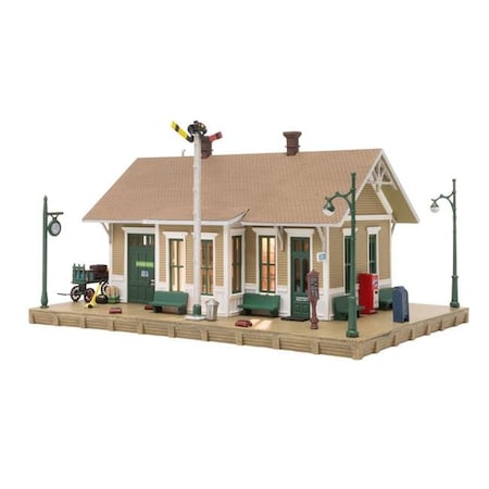 Woodland Scenics Woodland Scenics WOO5023 HO Scale Dansbury Depot WOO5023